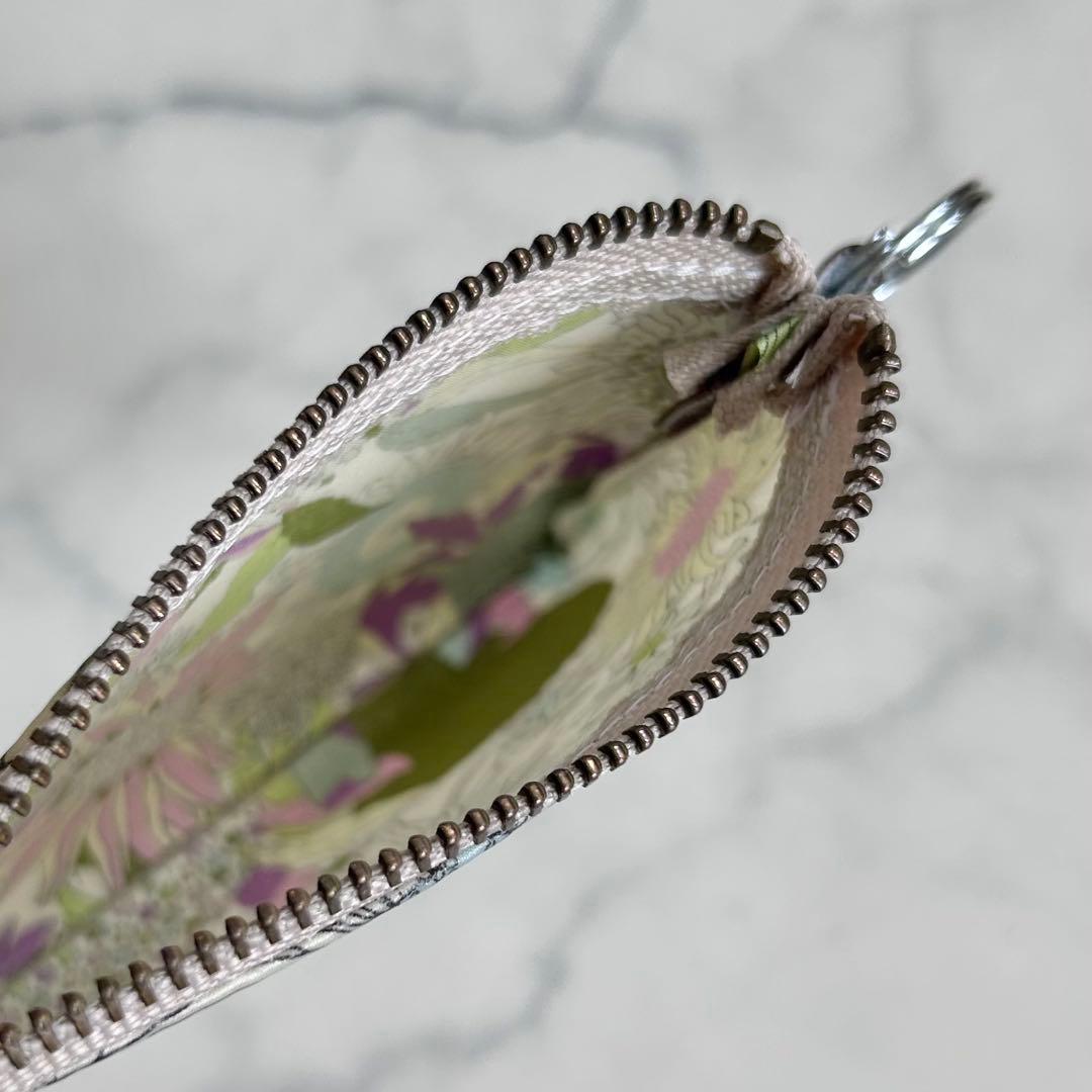 リバティスモールスザンナ カラビナポーチ キーホルダー　カードケース