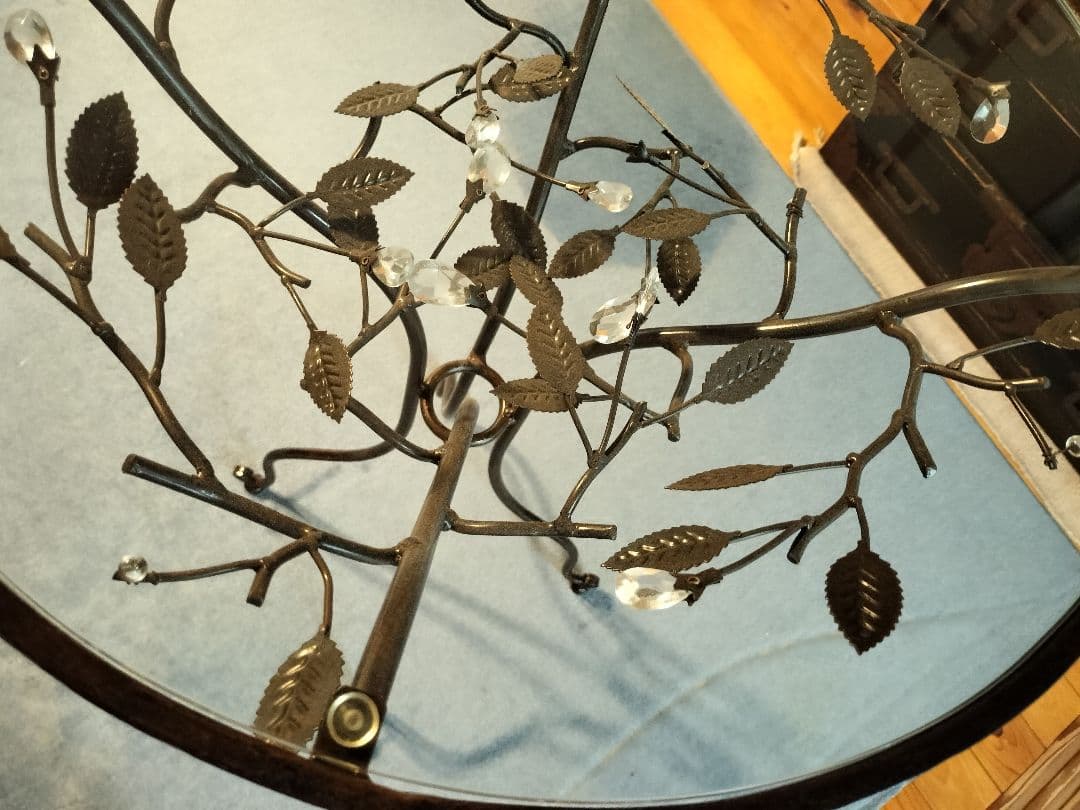 ガラステーブル インテリア