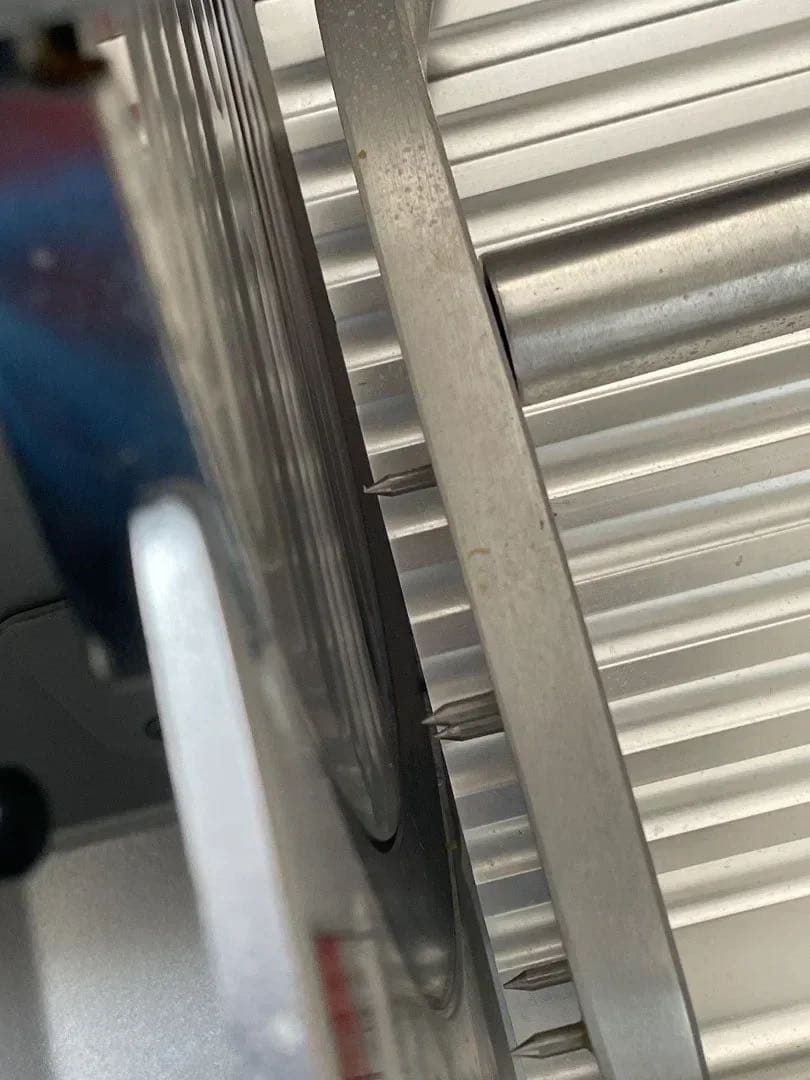 アルミ製ミートスライサー TBMS -220N テンポス