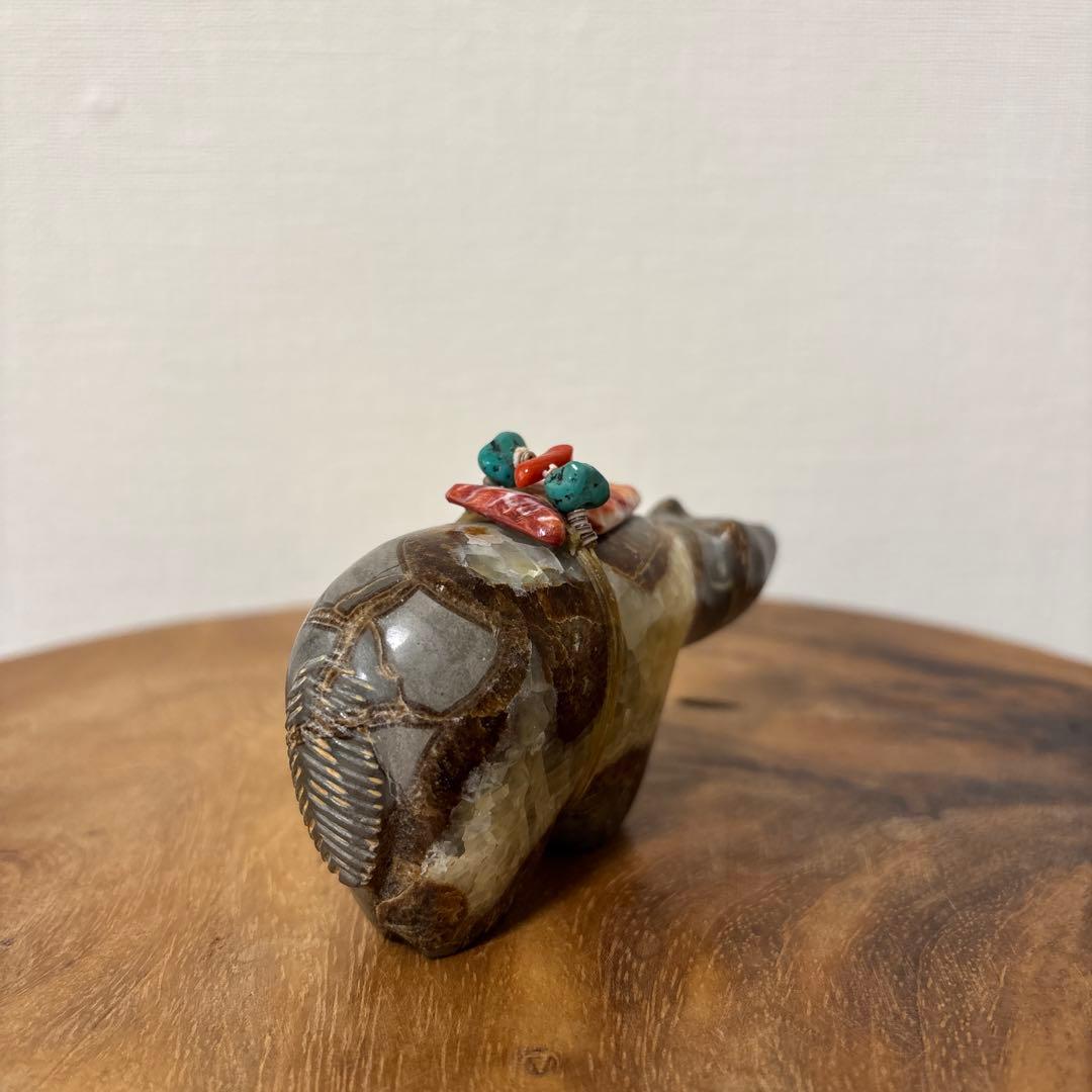 ネイティブアメリカン ズニ族 フェティッシュ ハンドメイド ヴィンテージ 置物