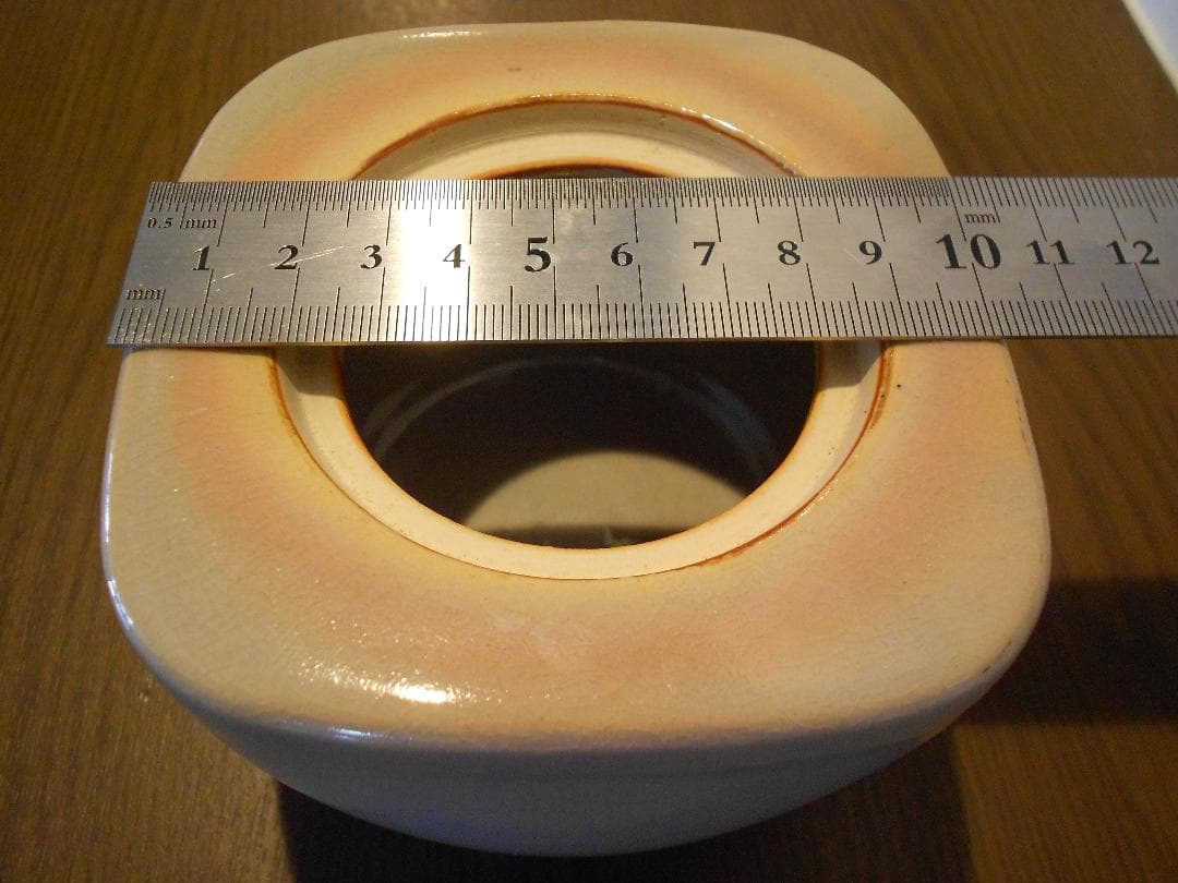 １３代　陶兵衛　四方香炉　供箱　栞　萩焼　十三代　田原