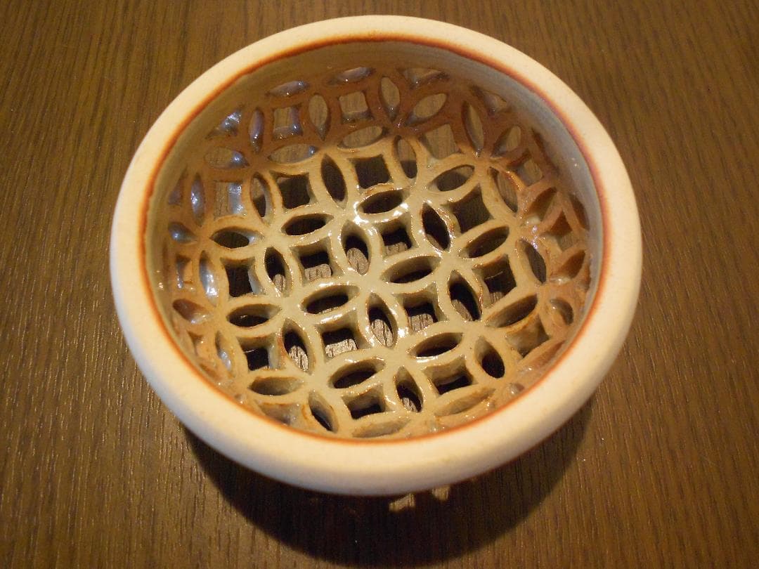 １３代　陶兵衛　四方香炉　供箱　栞　萩焼　十三代　田原