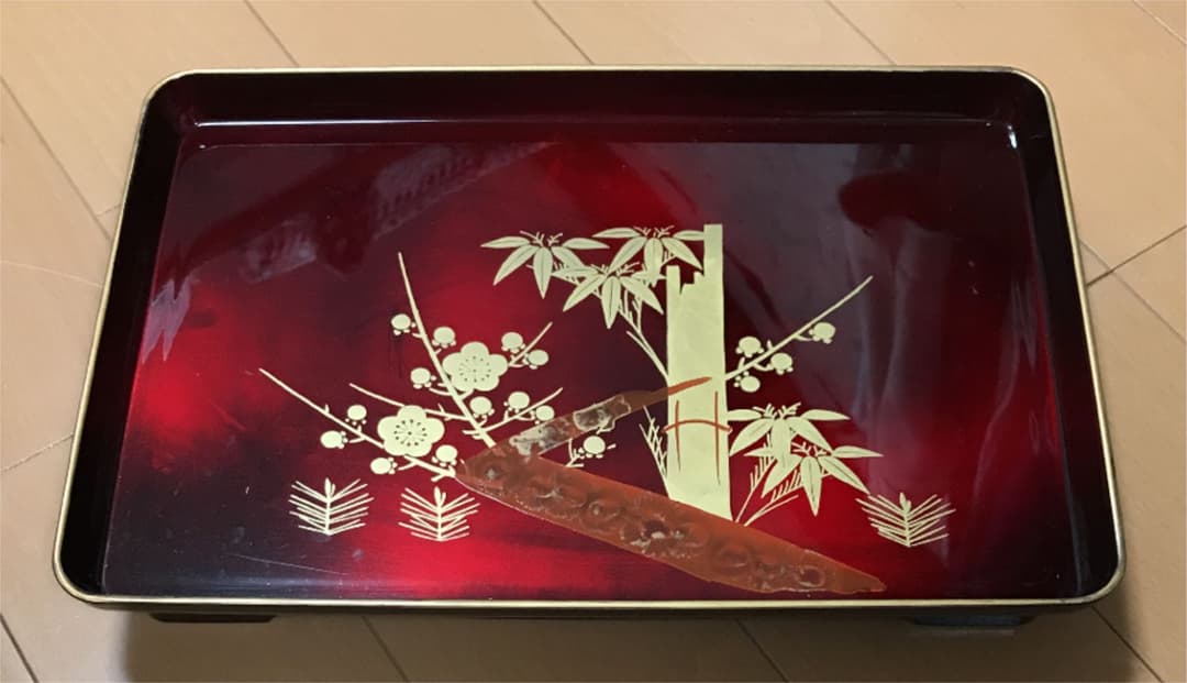 [美品]お屠蘇セット 松竹梅 漆器 お正月 結納 結婚式 高級 レトロ