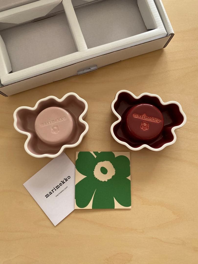 マリメッコ　新品　Unikko ウニッコ　 60th ティーライトホルダー