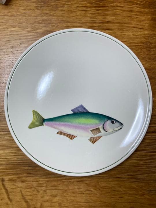 ビレロイボッホ　魚柄　ディナープレート 5枚セット