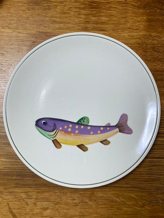 ビレロイボッホ　魚柄　ディナープレート 5枚セット