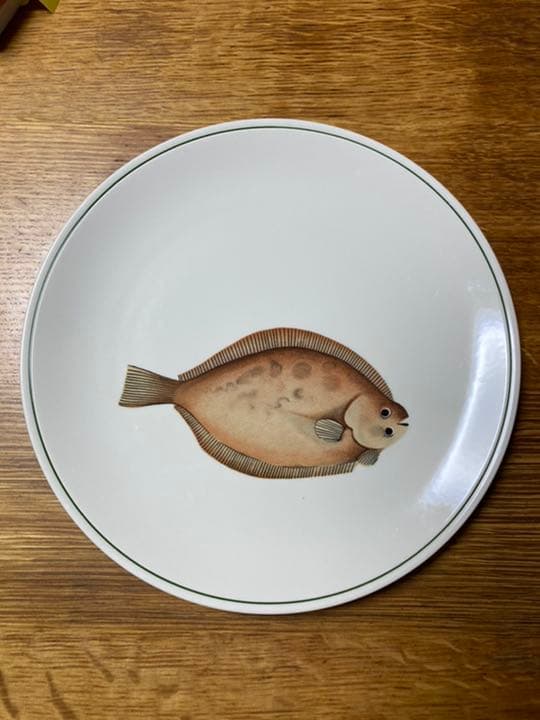 ビレロイボッホ　魚柄　ディナープレート 5枚セット