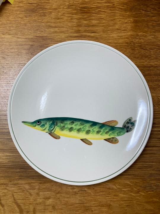 ビレロイボッホ　魚柄　ディナープレート 5枚セット