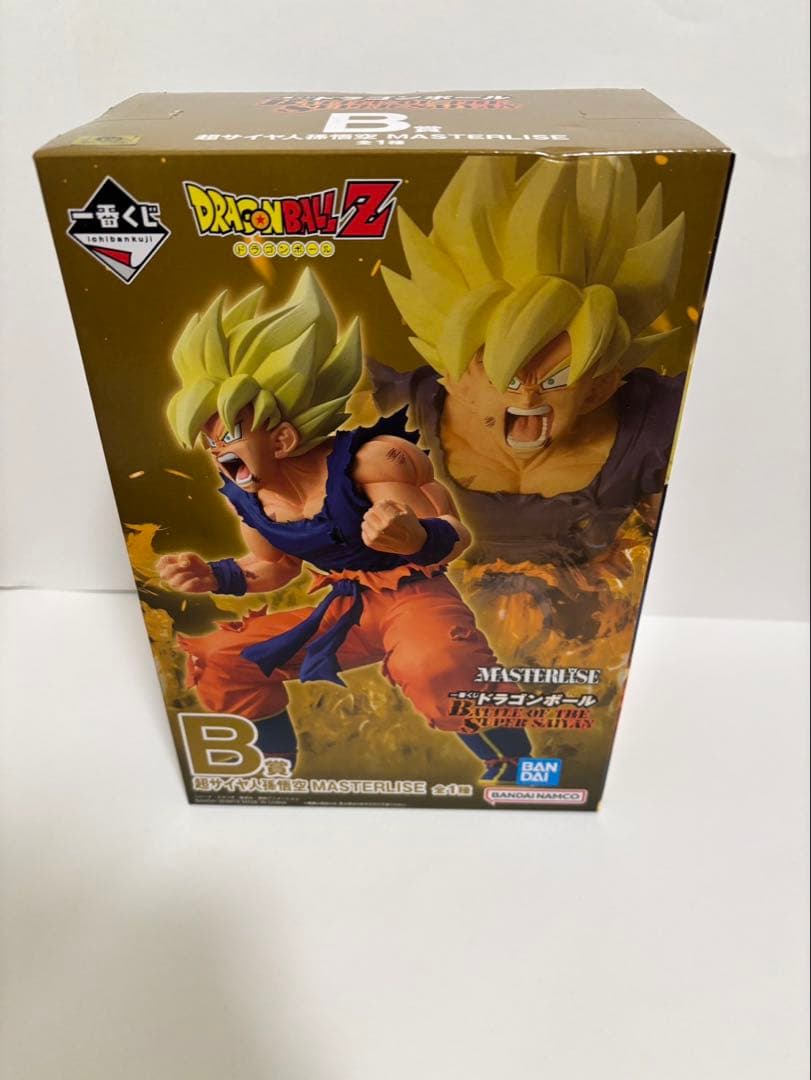 一番くじドラゴンボール B賞 超サイヤ人 孫悟空 MASTERLISEおまけつき