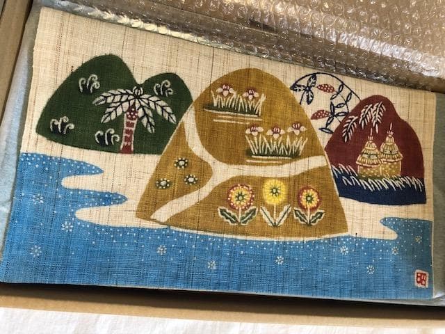 最終お値下げ【美品】三童子三段飾り（特製・山里）　小黒三郎　組み木の五月人形