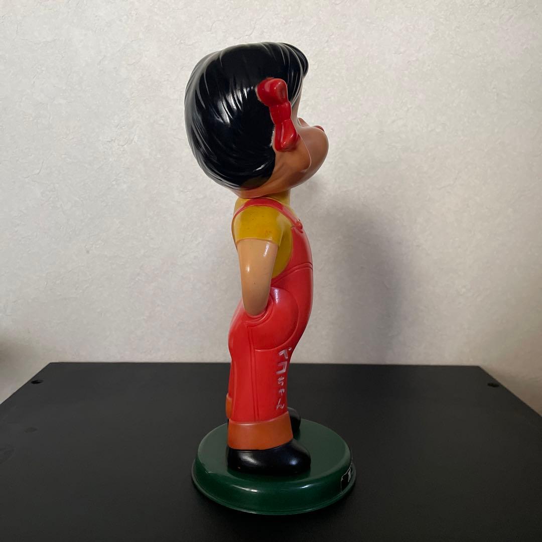 不二家 ペコちゃん 首振り人形 非売品 昭和 レトロ - メルカリ