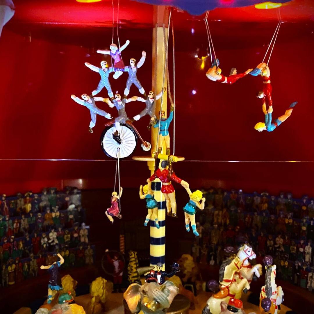 【レア】ミスタークリスマス★ワールドフェア ビッグトップ サーカス★オルゴール