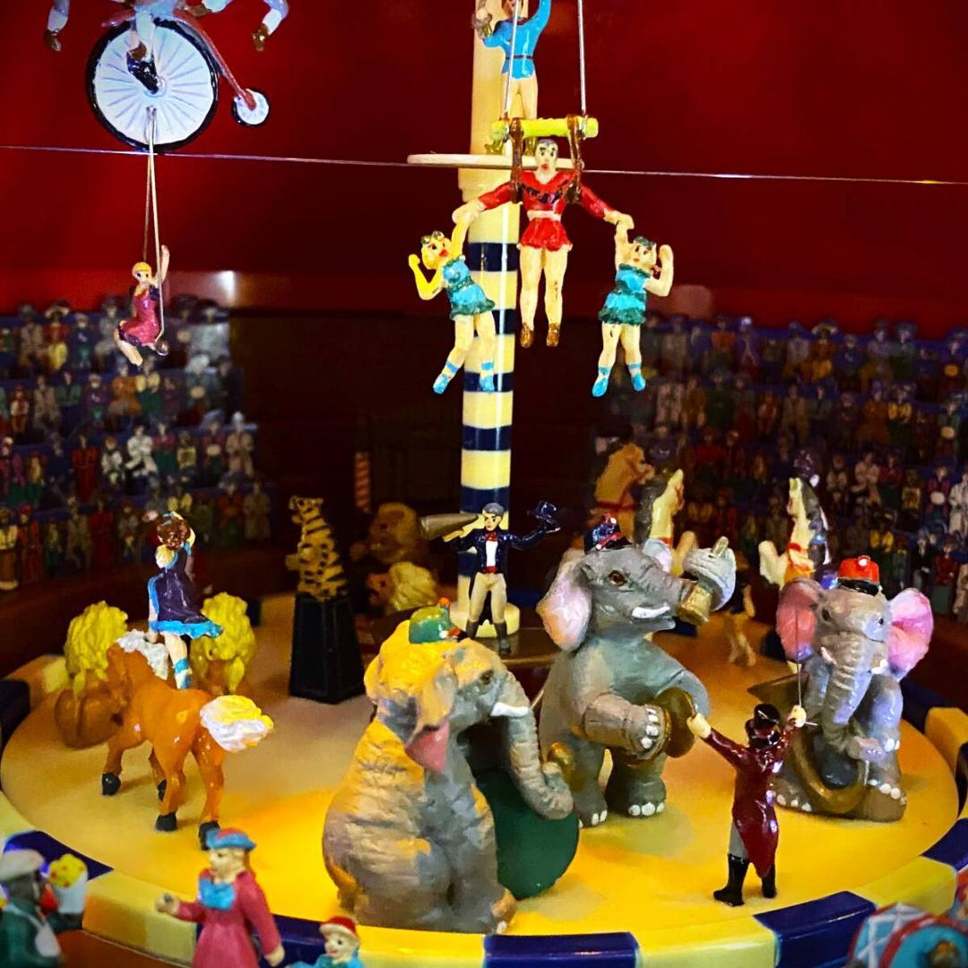 【レア】ミスタークリスマス★ワールドフェア ビッグトップ サーカス★オルゴール
