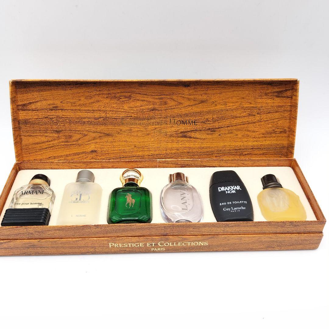 メンズ香水 ミニボトル5本セット アルマーニ ポロ ランバン - メルカリ