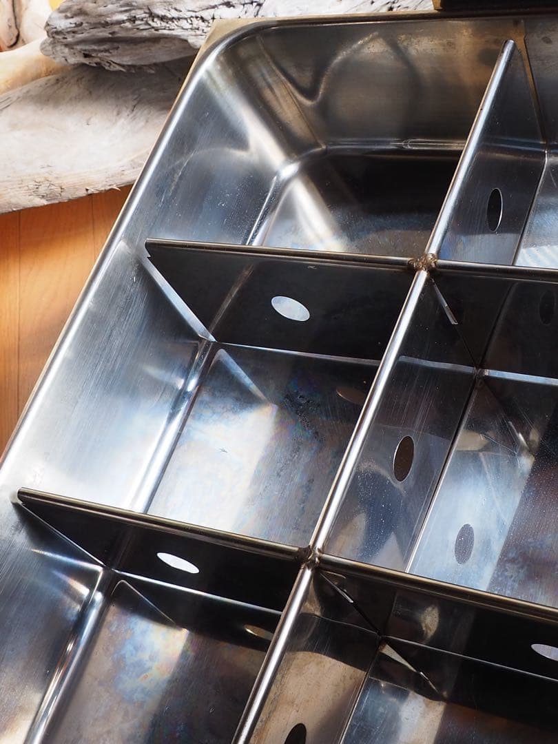 涌井工業(ワクイ) プロパンガス直火式おでん鍋 5尺450mm 6ツ仕切