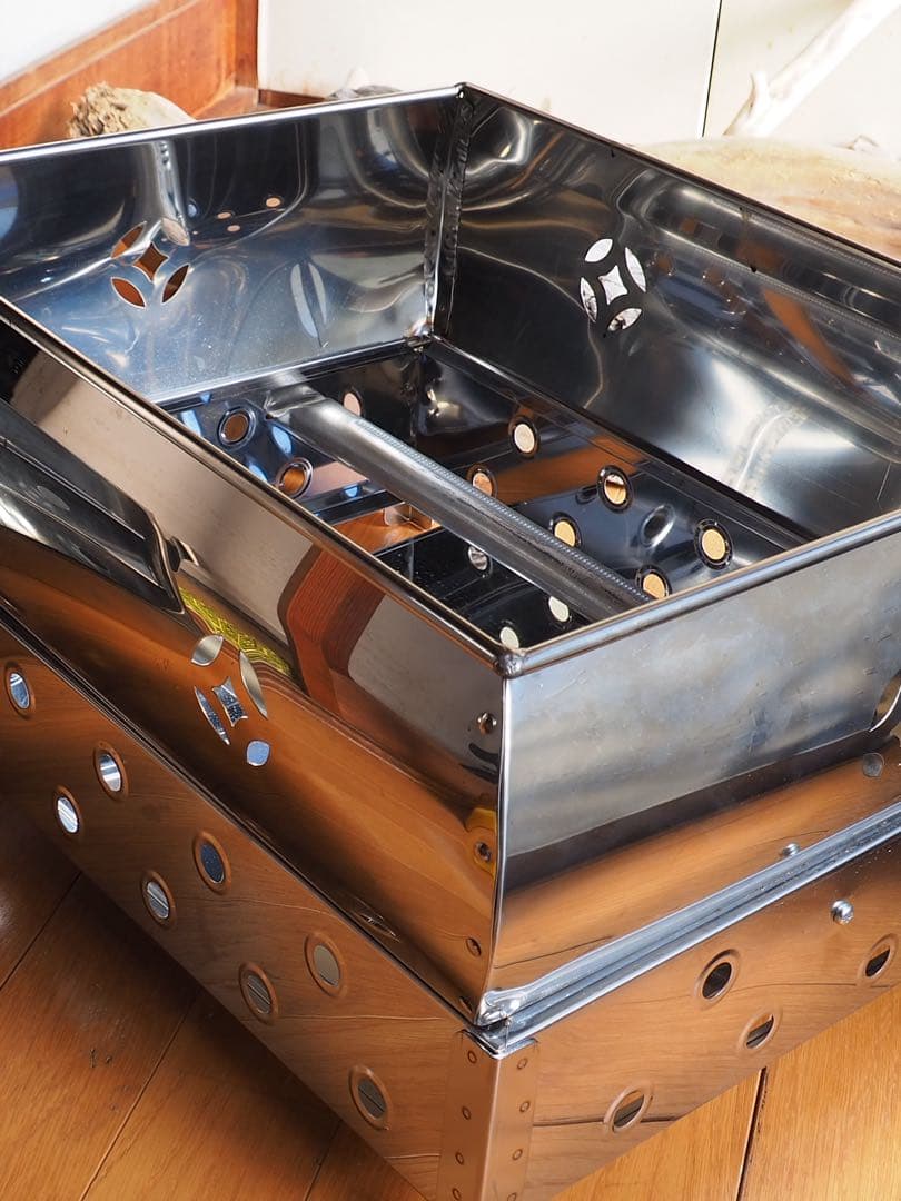 涌井工業(ワクイ) プロパンガス直火式おでん鍋 5尺450mm 6ツ仕切