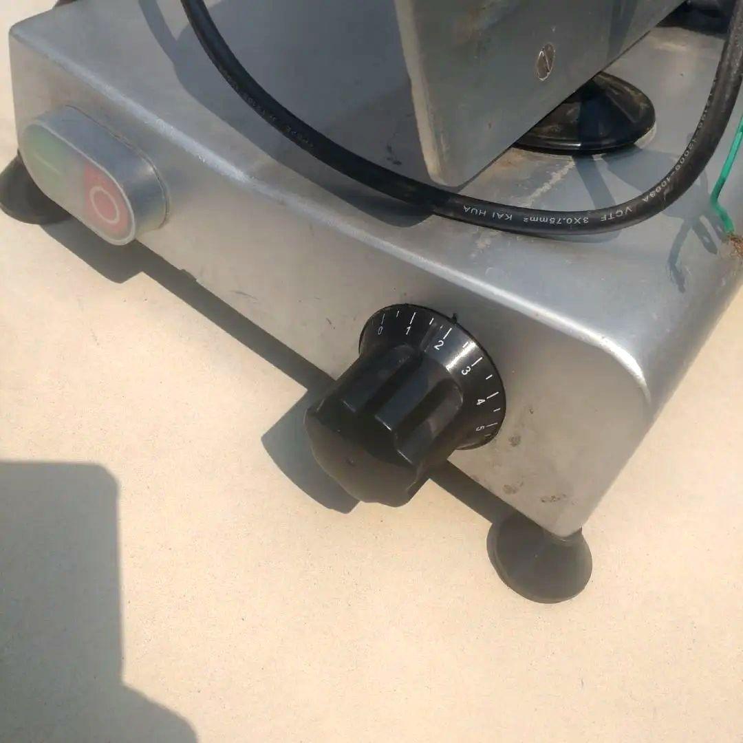 業務用アルミ製ミートスライサー AC電源付き