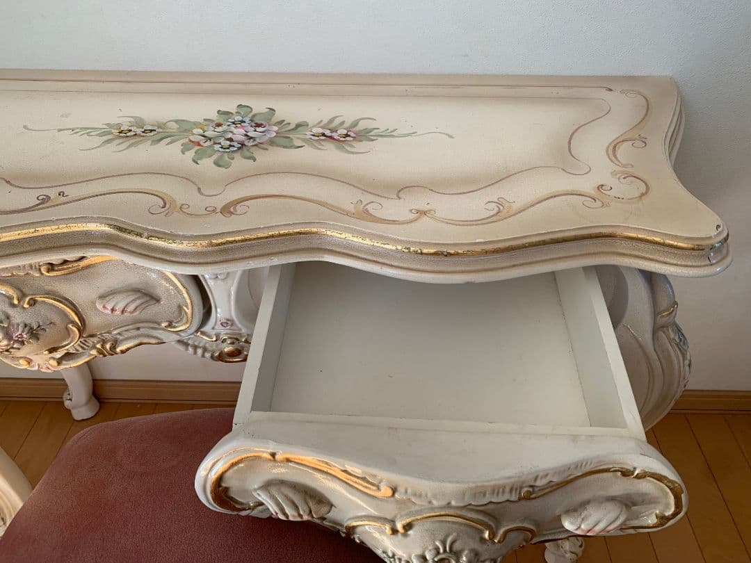 購入前要相談　ロココ調家具　猫足家具　ドレッサー