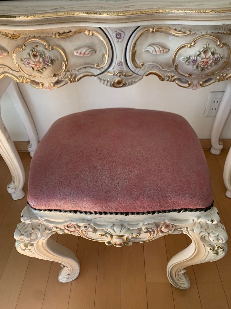 購入前要相談　ロココ調家具　猫足家具　ドレッサー