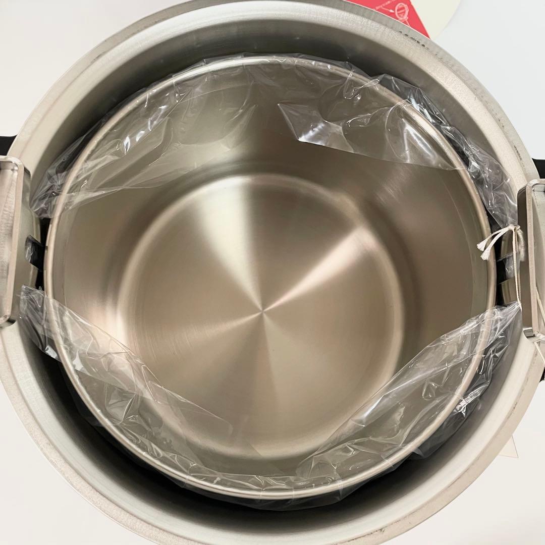 【未使用】 シャトルシェフ KPA-4500 真空保温調理鍋 4.5ℓ