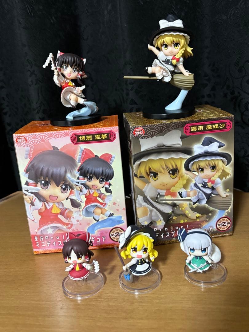 東方プロジェクト ミニフィギュア 5体セット - メルカリ
