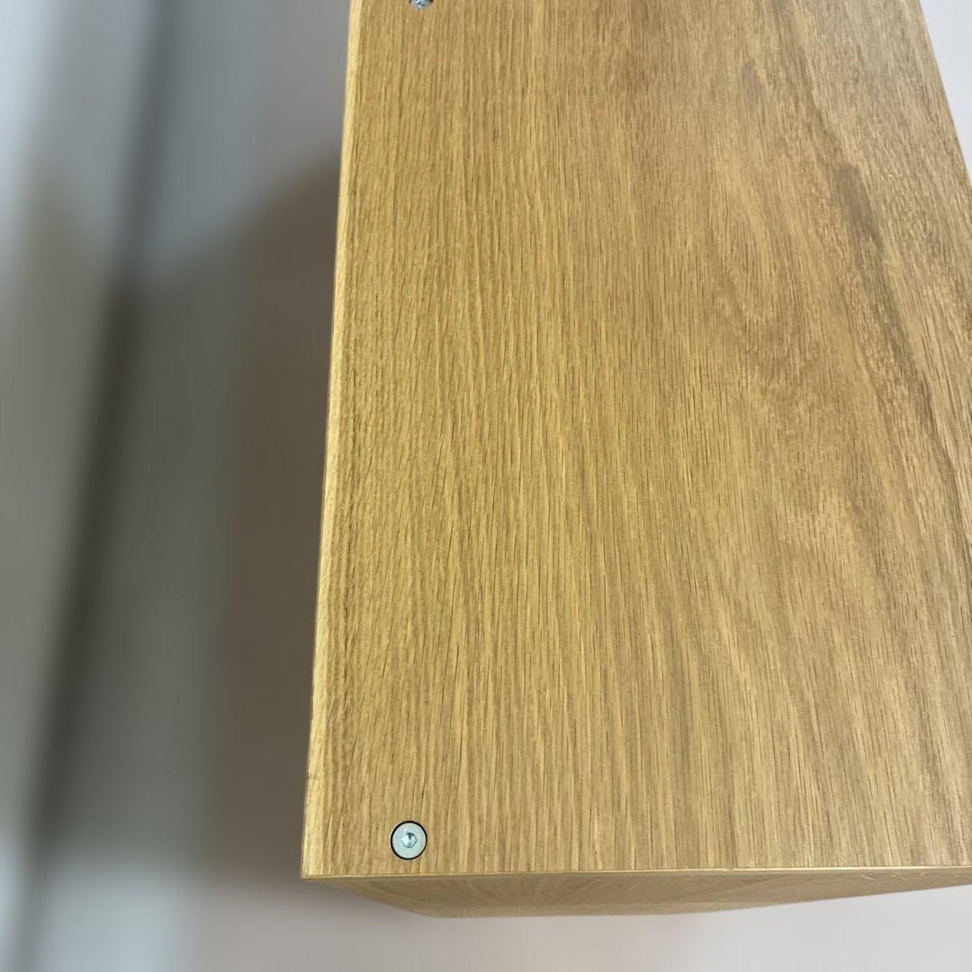 MUJI スタッキングシェルフ・３段×２列・オーク材