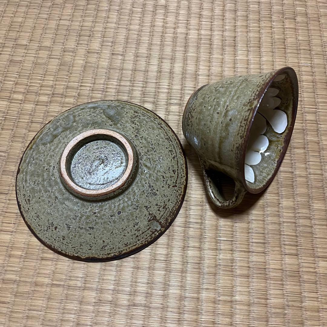 岩井窯山本教行黄釉掻落角皿新品未使用限定即完売釉薬貫入民藝出雲島根スリップウェア