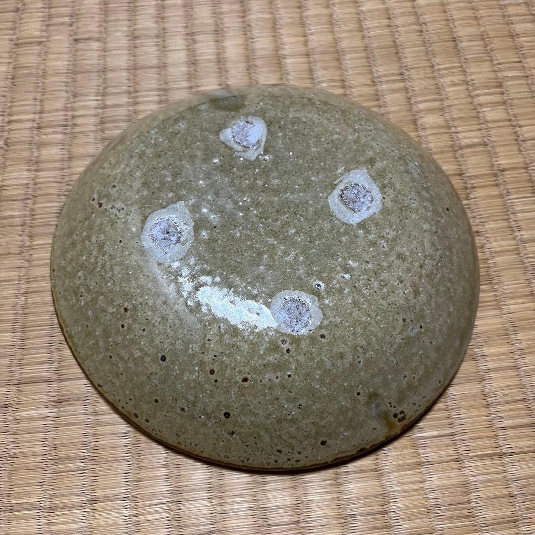 岩井窯山本教行黄釉掻落角皿新品未使用限定即完売釉薬貫入民藝出雲島根スリップウェア