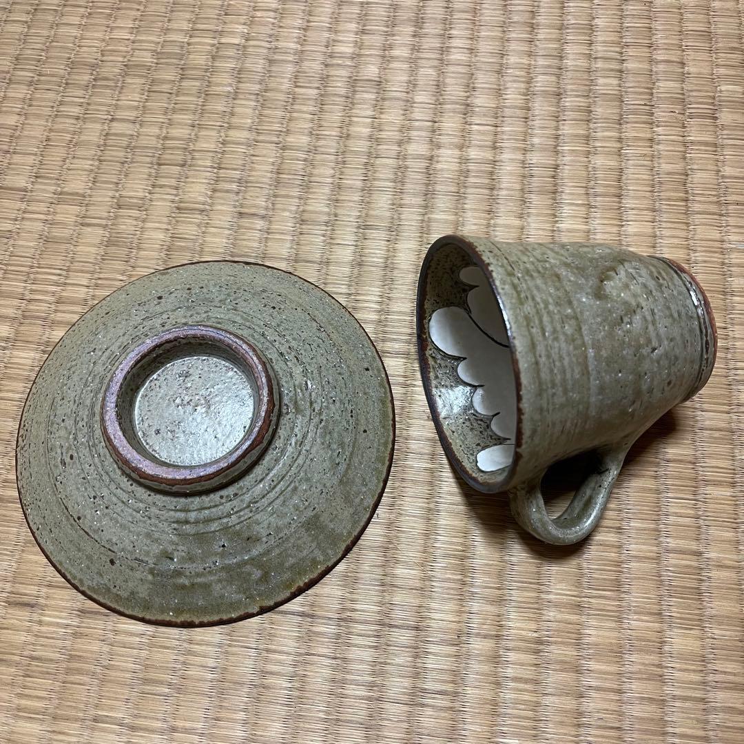 岩井窯山本教行黄釉掻落角皿新品未使用限定即完売釉薬貫入民藝出雲島根スリップウェア