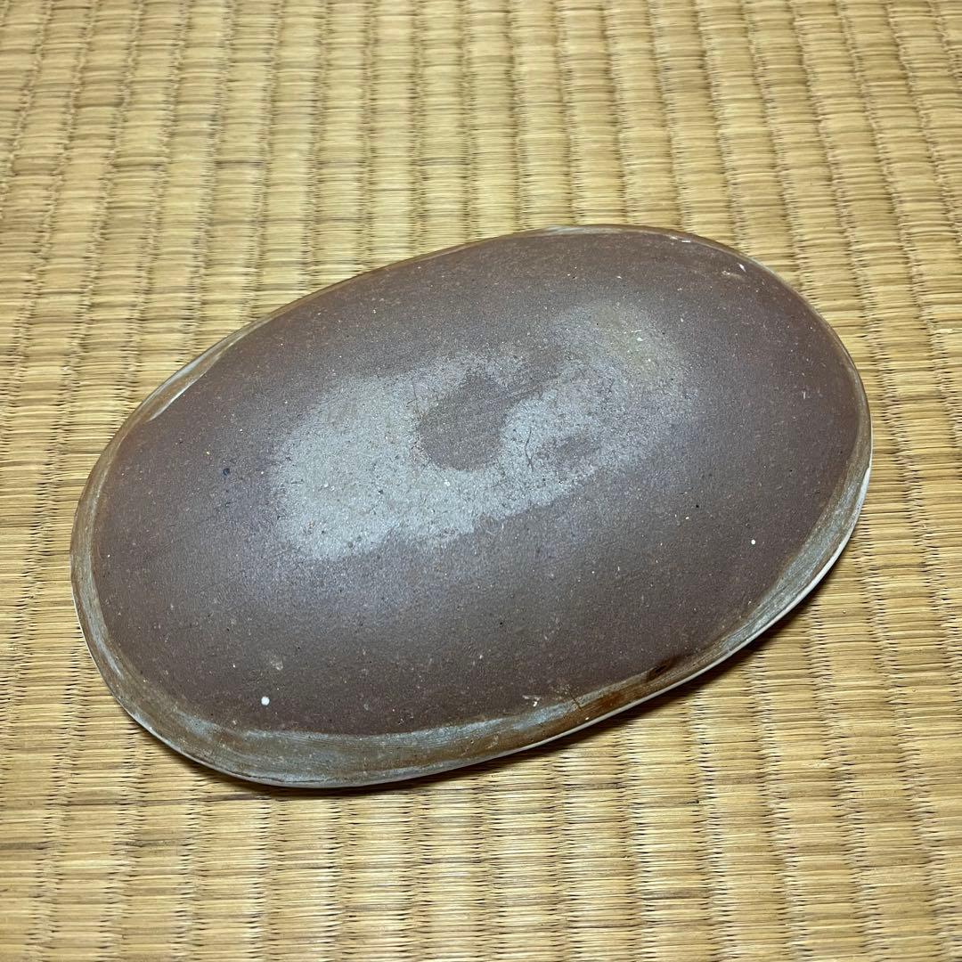 岩井窯山本教行黄釉掻落角皿新品未使用限定即完売釉薬貫入民藝出雲島根スリップウェア