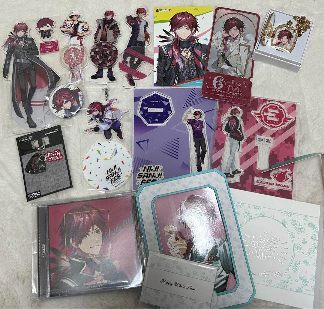 匿名発送 にじさんじ ローレン・イロアス 纏め売り バラ売り可能