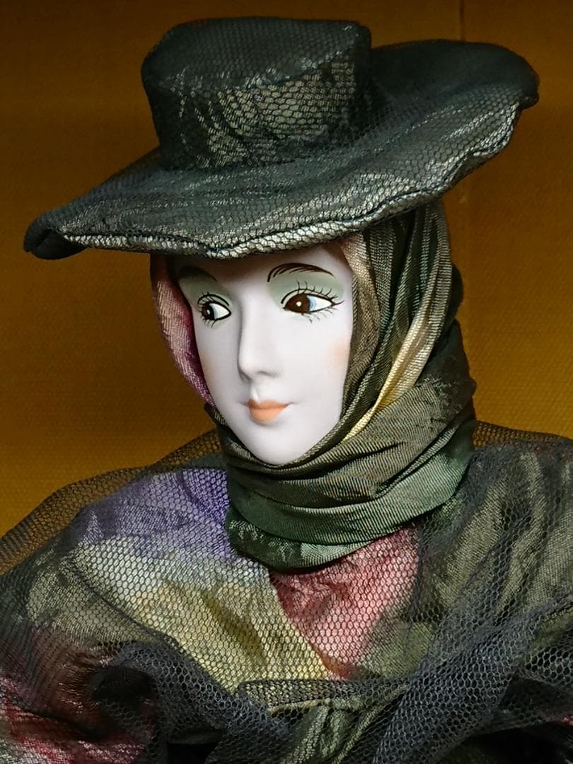 ビンテージ　人形　ドール　ヨーロッパ　置物　インテリア　工芸品　美術品A1000