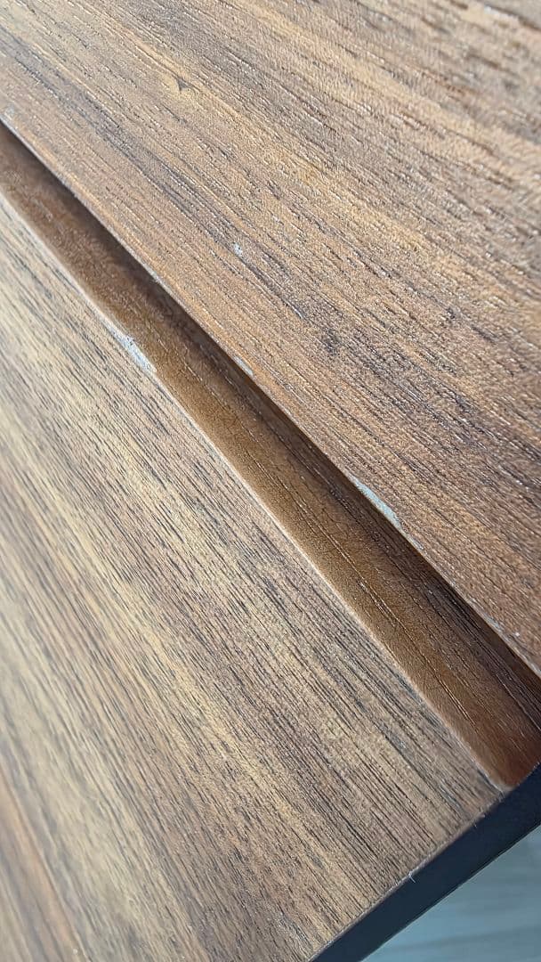 ニトリ　モリーナ サイドテーブル 2段引き出し コンセント付き