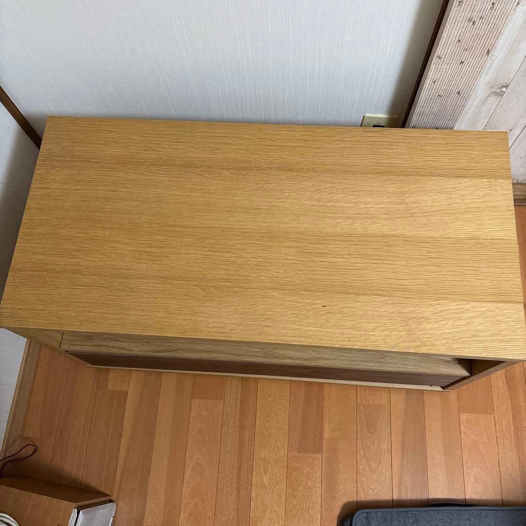 無印良品　基本スタッキングキャビネットと引出しウォールナット　中古美品　おまけ付