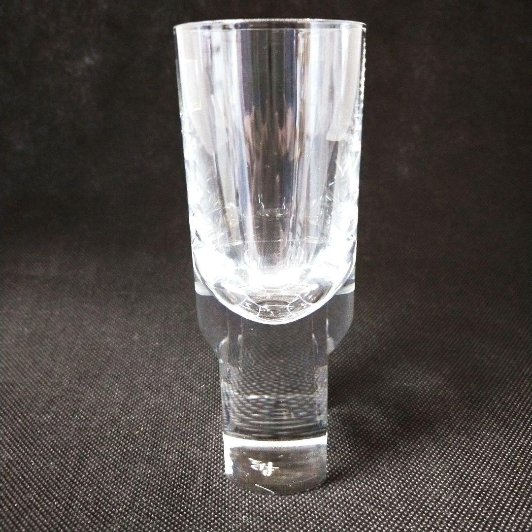 HOYA 最高級 crystal straight glass佐々文夫サイン入