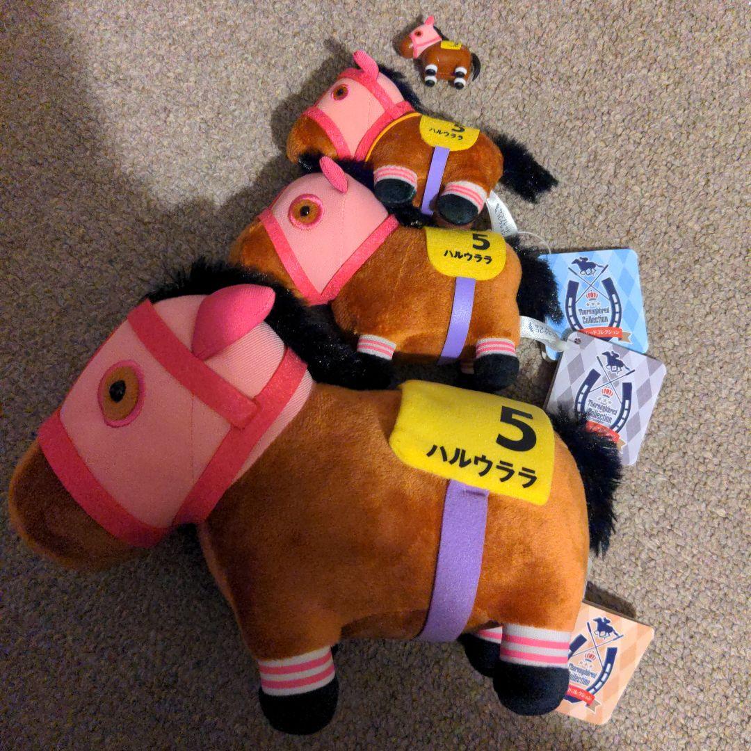 サラブレッドコレクション ハルウララ 4点セット - メルカリ