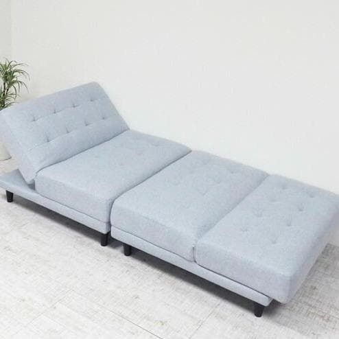 多機能 4way 離せるソファベッド ブルー