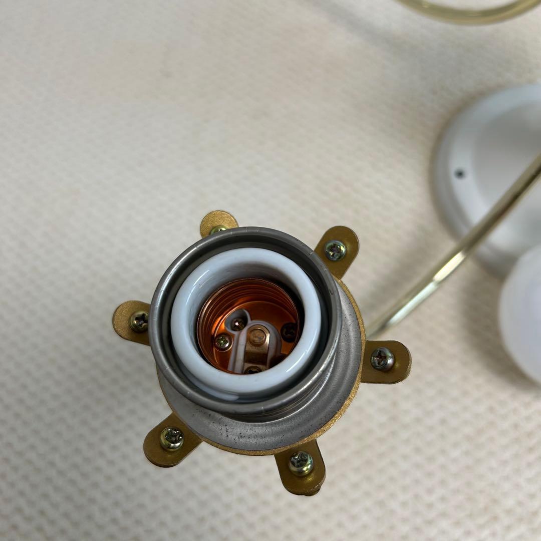 【希少】三菱電機　シャンデリア　照明　4灯　ガラス　アンティーク　レトロ　モダン