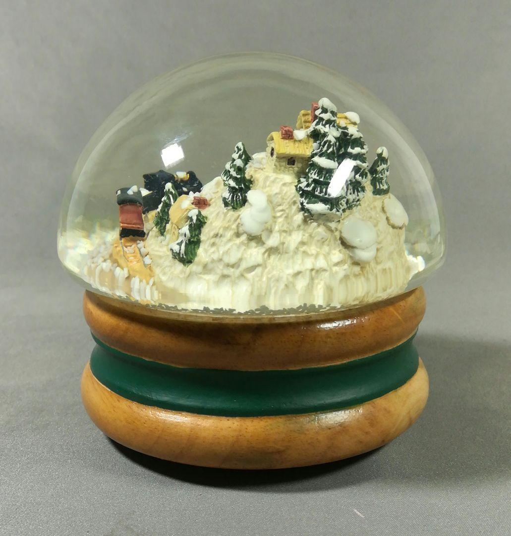動作確認済　スノードーム　スノーグローブ　オルゴール