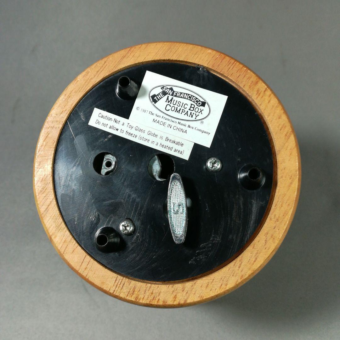 動作確認済　スノードーム　スノーグローブ　オルゴール