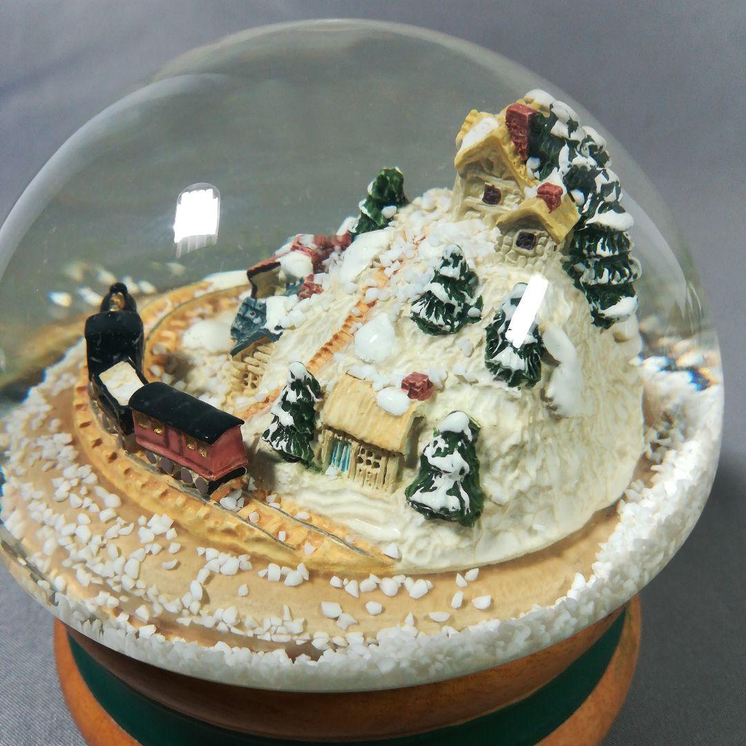 動作確認済　スノードーム　スノーグローブ　オルゴール