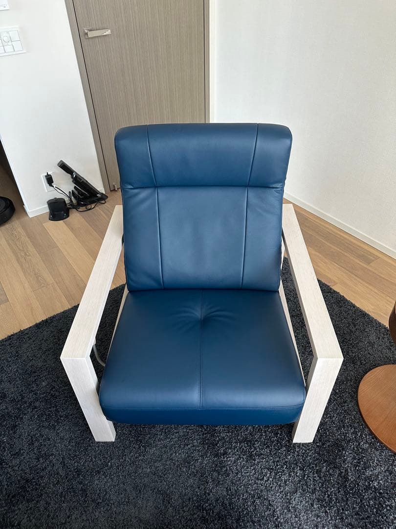 ✨カリモク家具 ソファセット（肘掛椅子＋スツール）✨