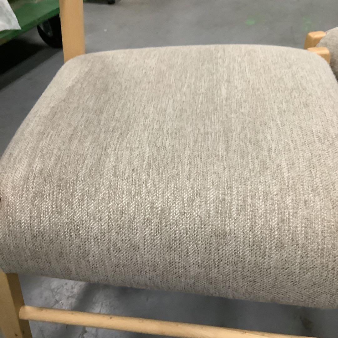 お値下げ不可‼️最終値下げ‼️927 ニトリ布製ダイニングチェア N