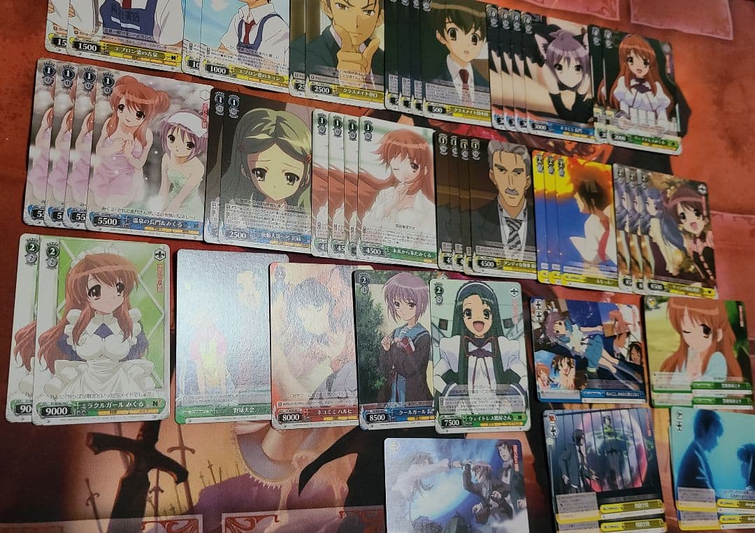 涼宮ハルヒの憂鬱　デッキ　ヴァイスシュヴァルツ