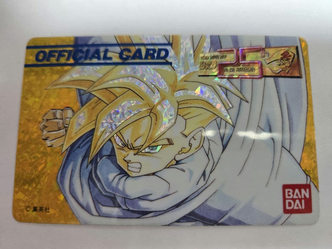 ドラゴンボール カードダス 創刊25周年記 ジャンプマルチワールド認定