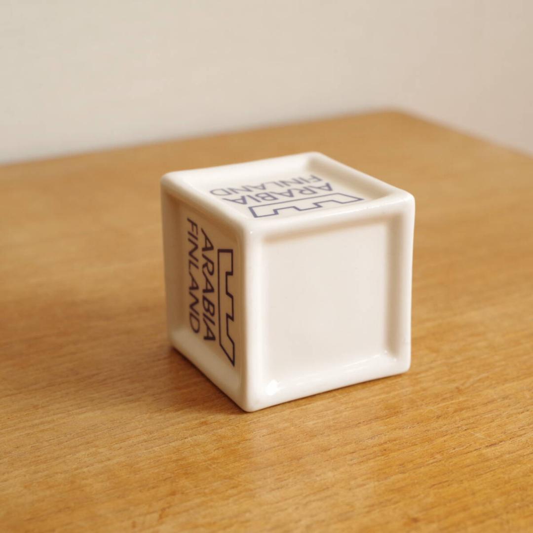 ビンテージ ARABIA アラビア ディーラー サイン キューブ 非売品