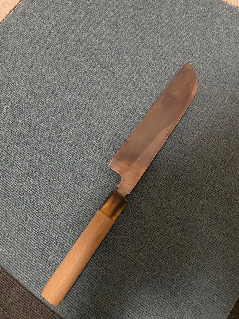 正本のカマ型薄刃包丁