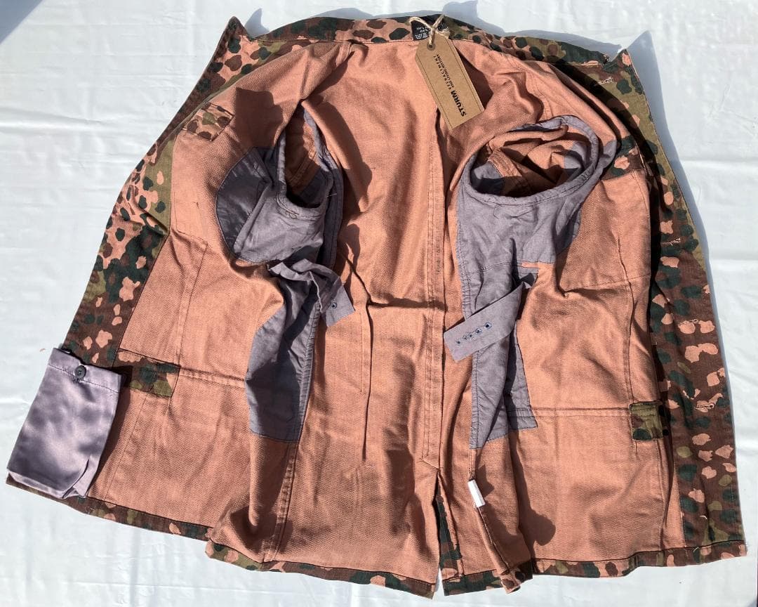 WW2 ドイツ軍 独Strum M44ドット迷彩上着 レプリカ G52 - メルカリ