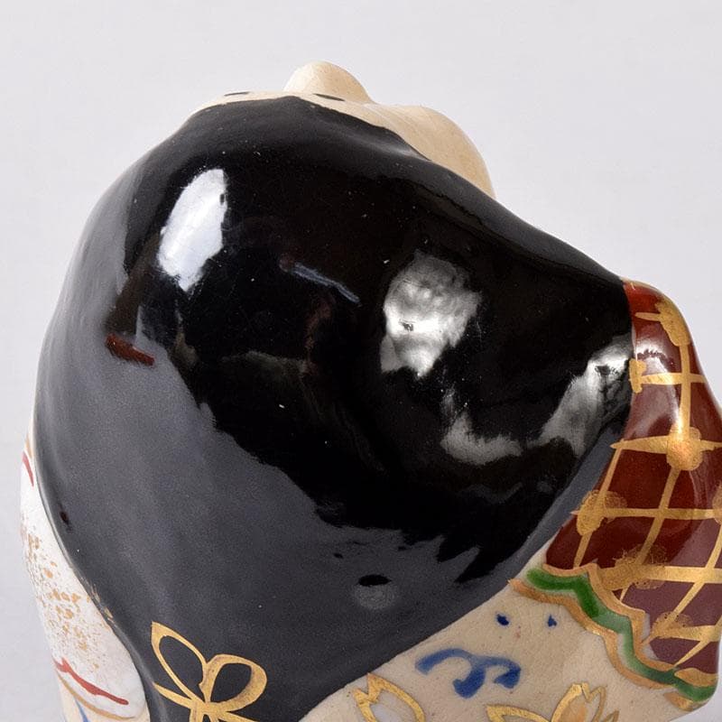 茶道具 京焼 橋本永豊作 色絵 お福 香合 共箱 V 7755 - メルカリ