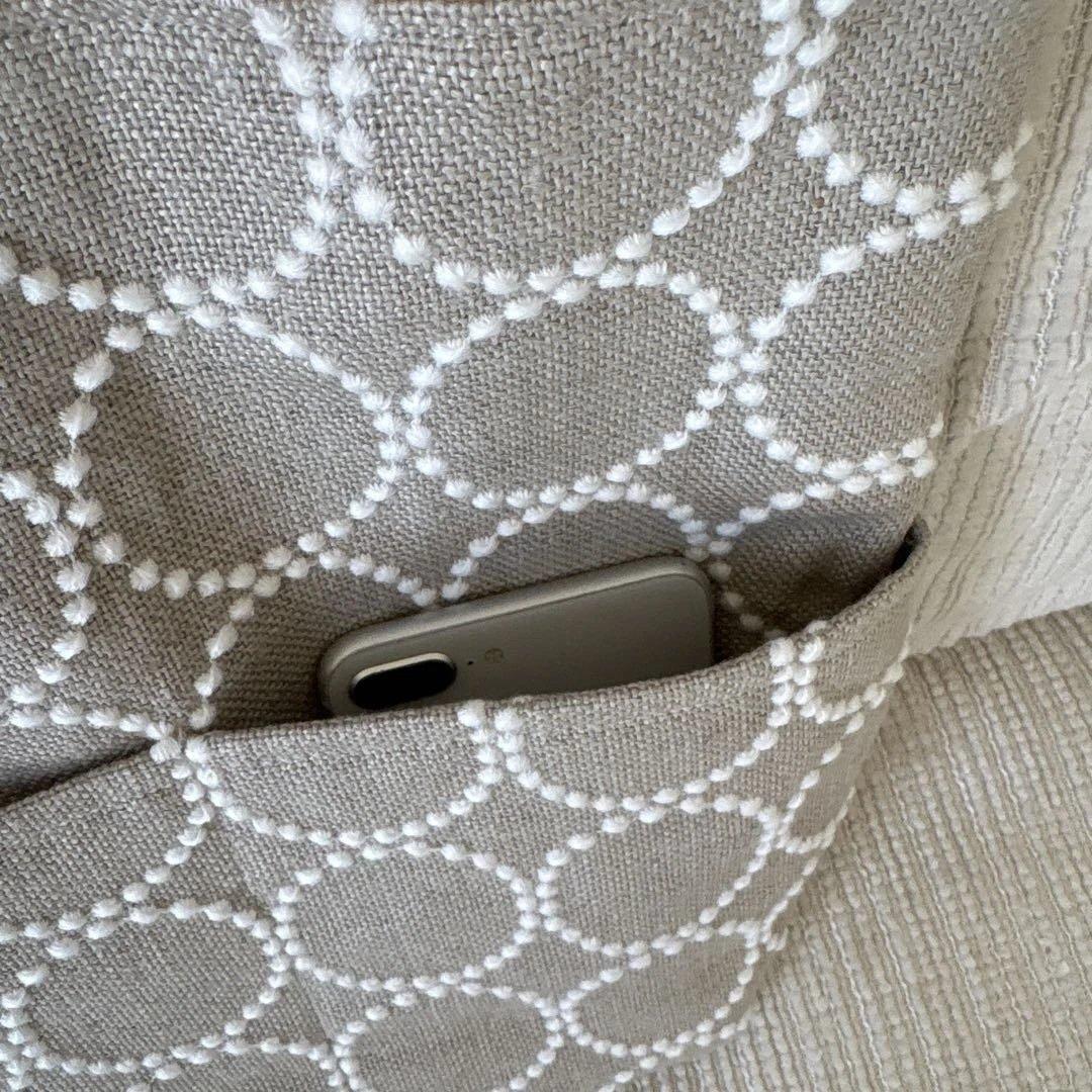 minä perhonenミナペルホネン タンバリン　トートバッグハンドメイド